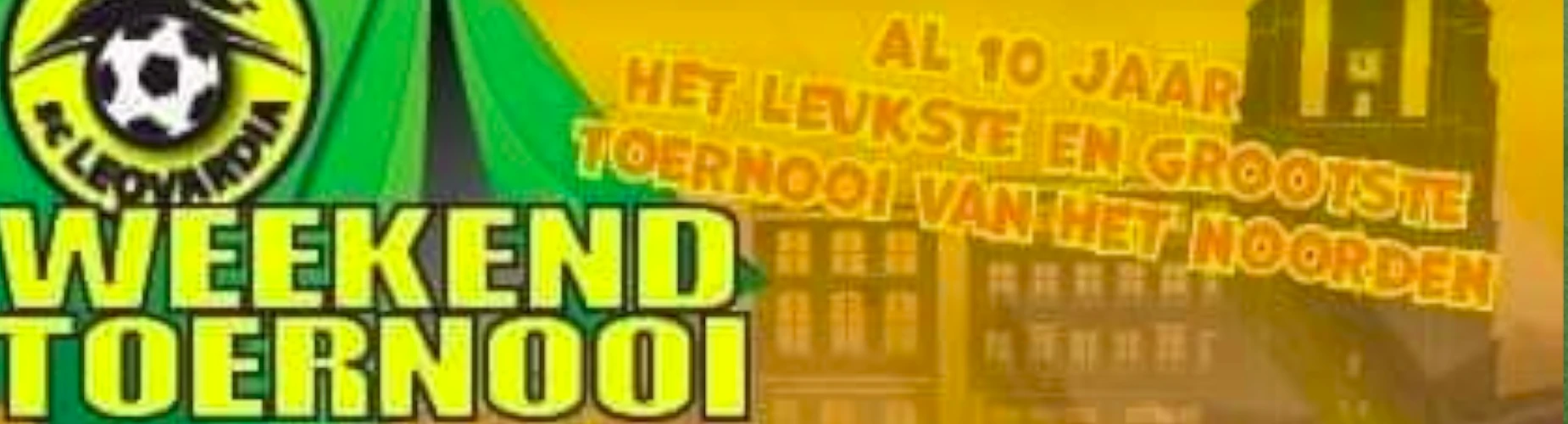 Banner - SC Leovardia Weekendtoernooi 2024 - SC Leovardia - Leeuwarden