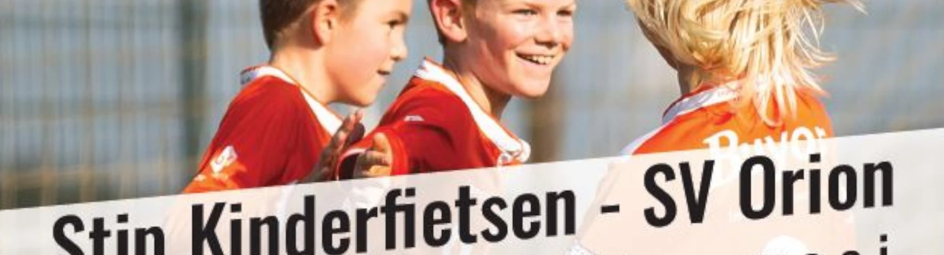Banner - Stip Kinderfietsen Jeugdtoernooi - SV Orion - Nijmegen