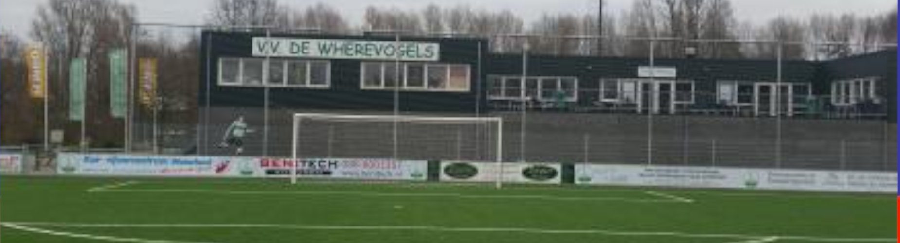 Banner - vv De Wherevogels - Purmerend