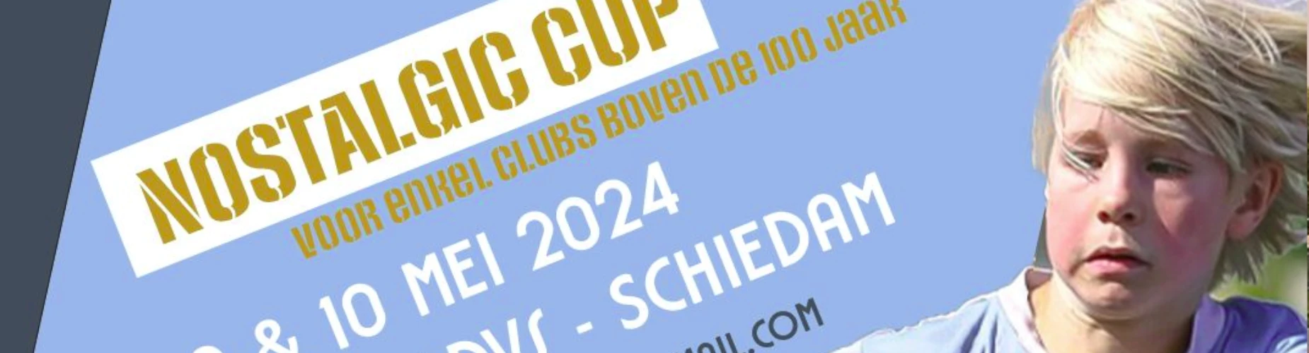 Banner - Nostalgic Cup 2024 - Hermes-DVS - Schiedam
