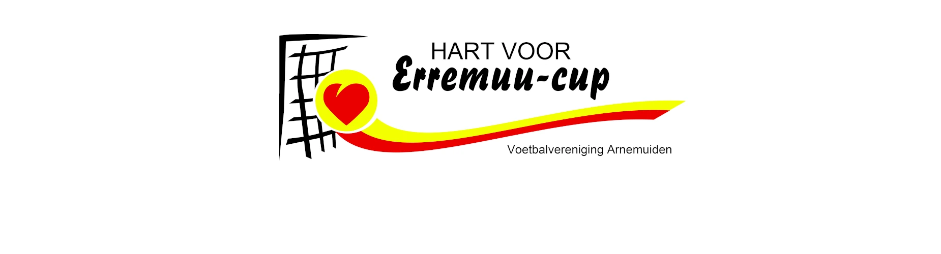 Banner - Hart voor Erremuu Cup - vv Arnemuiden - Arnemuiden
