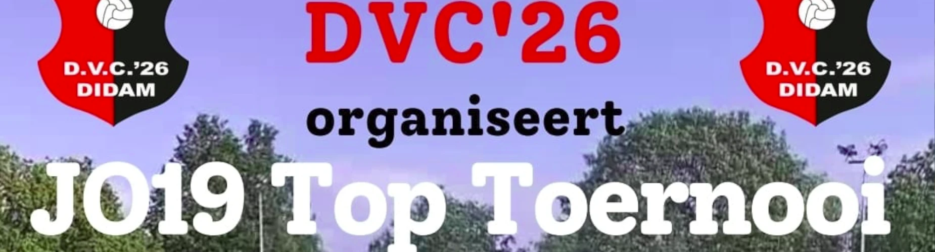 Banner - JO19 TOP Toernooi - DVC’26 - Didam
