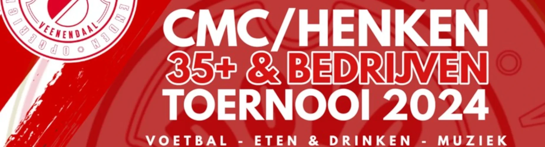 Banner - 35+ - 4e editie CMC & Henken Toernooi - vv DOVO - Veenendaal
