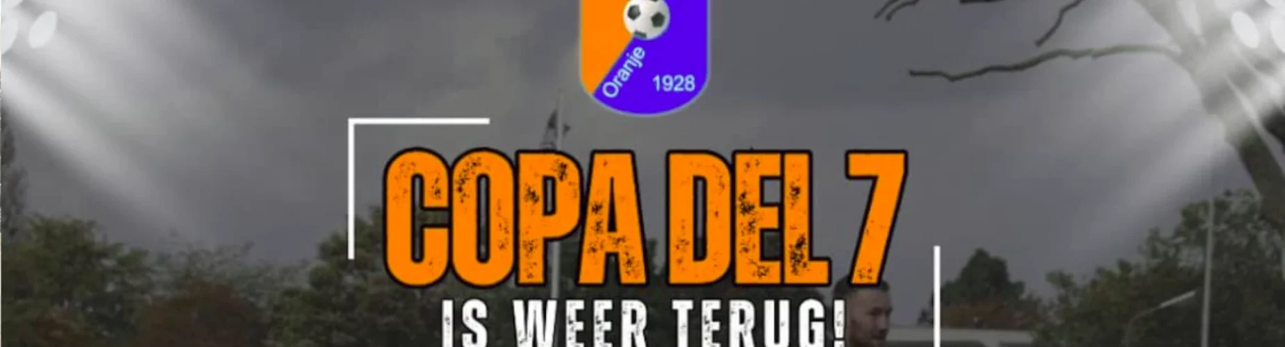Banner - Copa del 7 Toernooi - CSV Oranje Blauw - Nijmegen