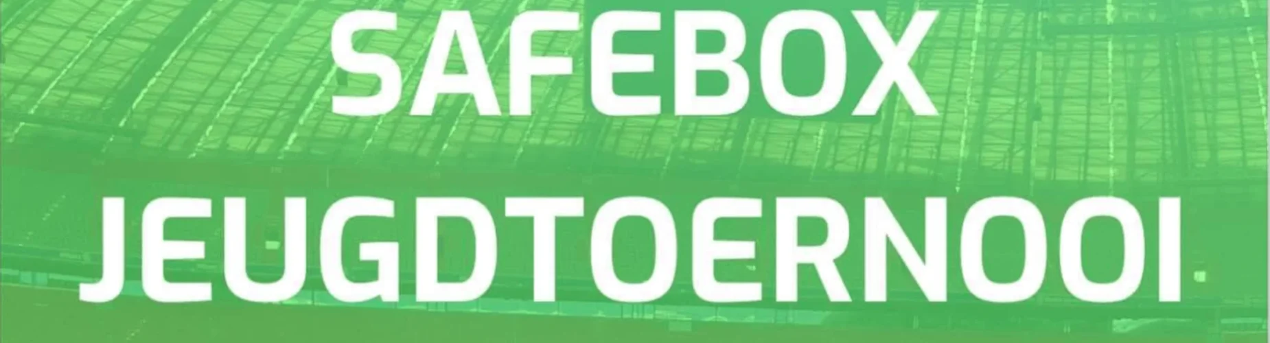 Banner - SAFEBOX.nl jeugdtoernooi 2024 - asv Dronten - Dronten