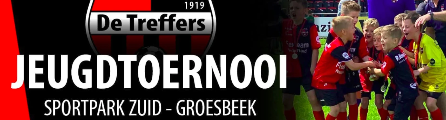 Banner - Jeugdtoernooi - De Treffers - Groesbeek