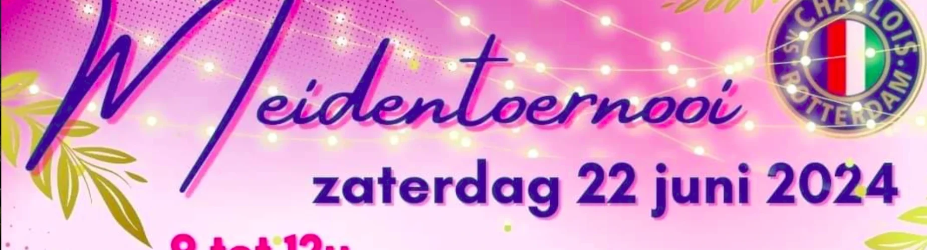 Banner - Meidentoernooi - sv Charlois - Rotterdam