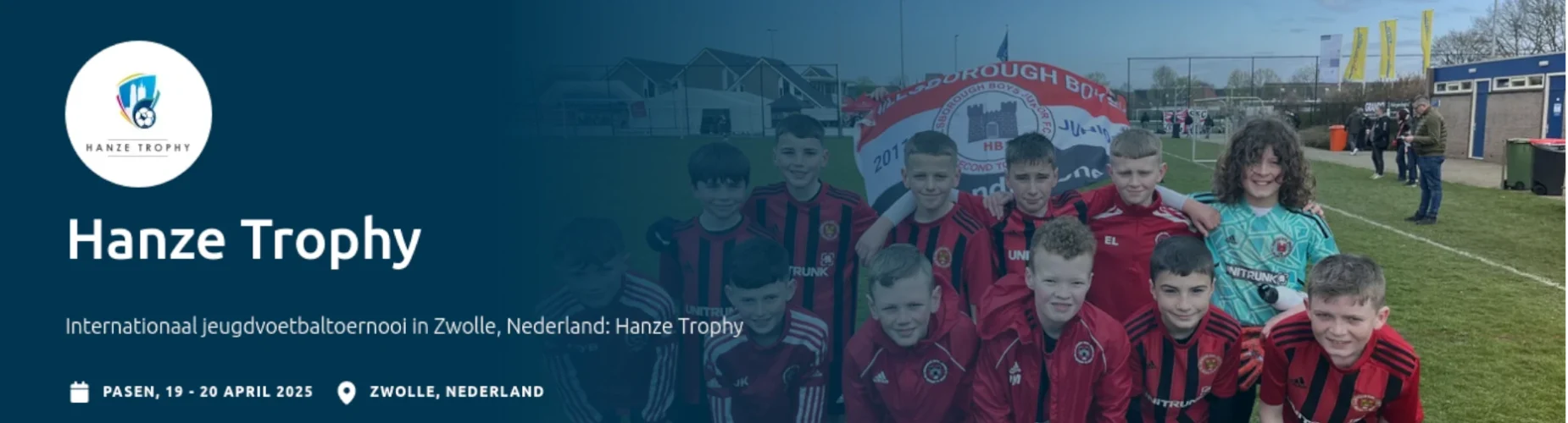 Banner - JO17 - Hanze Trophy 2025 - Euro-Sportring - Baarn