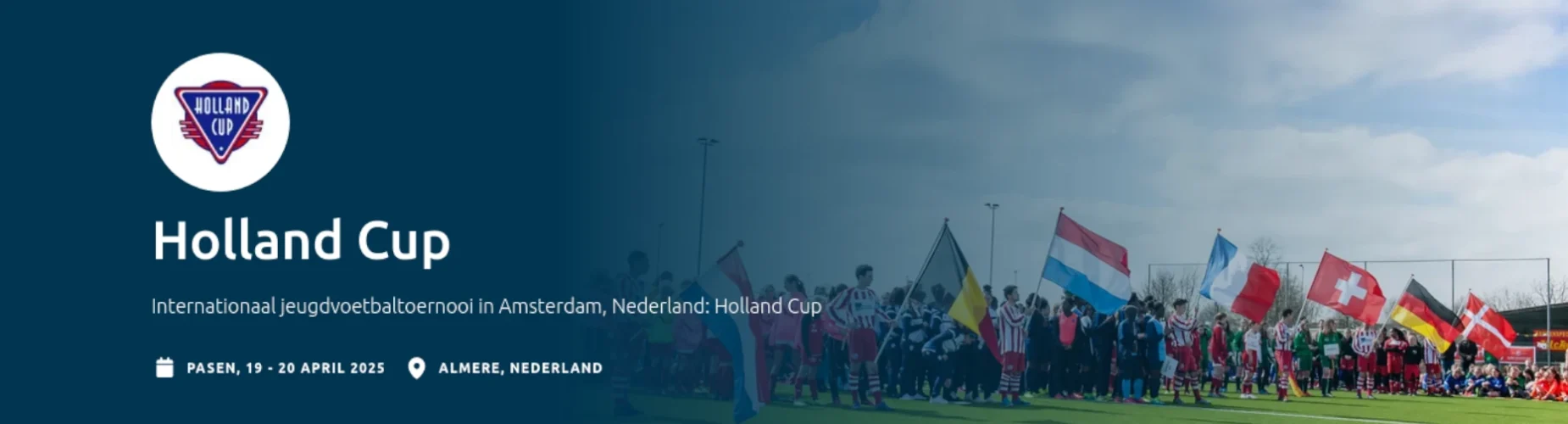 Banner - JO13 - Holland Cup 2025 - Euro-Sportring - Baarn