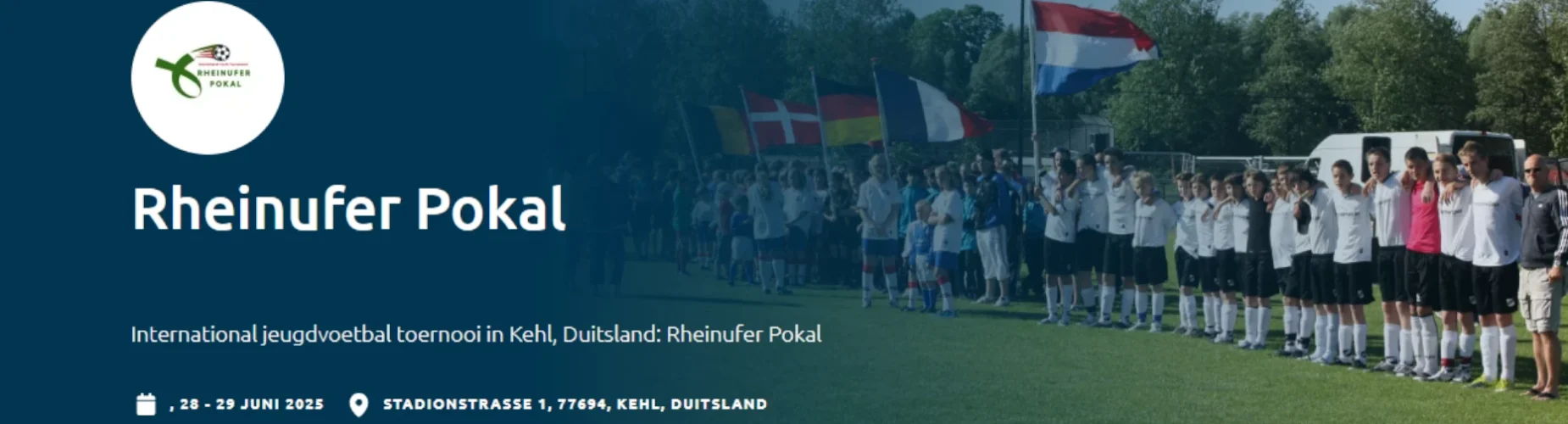 Banner - Rheinufer Pokal 2025 - Euro-Sportring - Baarn