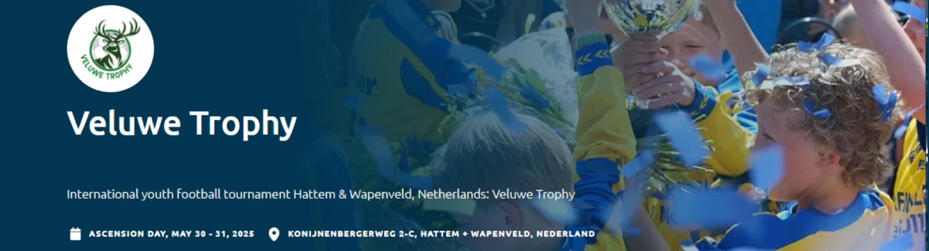 Banner - U12 - Veluwe Trophy 2025 - Euro-Sportring - Baarn