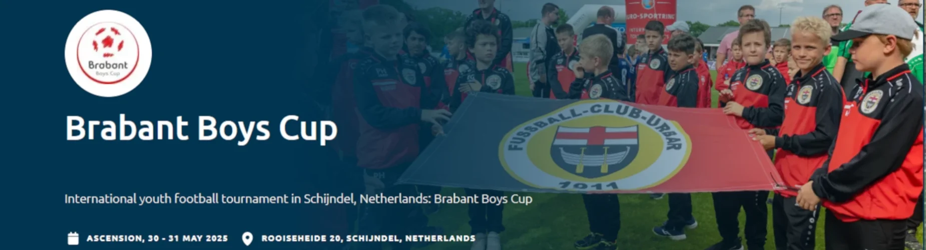 Banner - U10 - Brabant Boys Cup 2025 - Euro-Sportring - Baarn