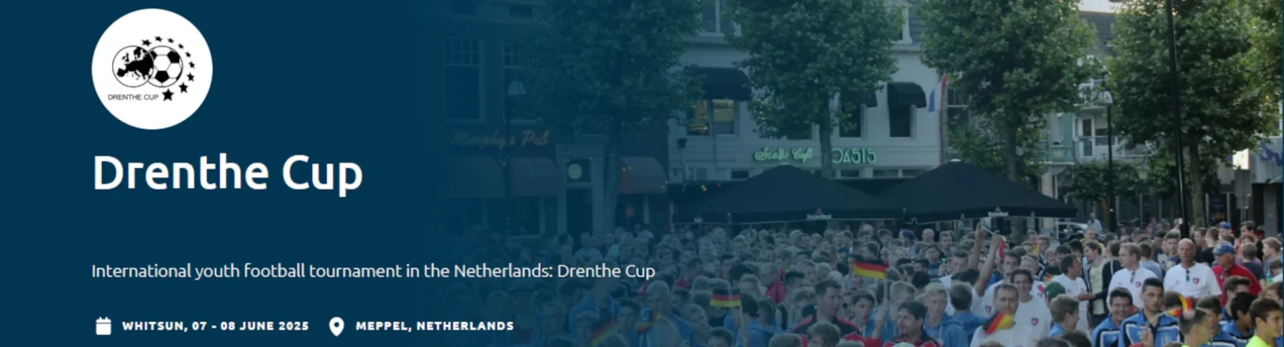 Banner - Drenthe Cup 2025 - Euro-Sportring - Baarn