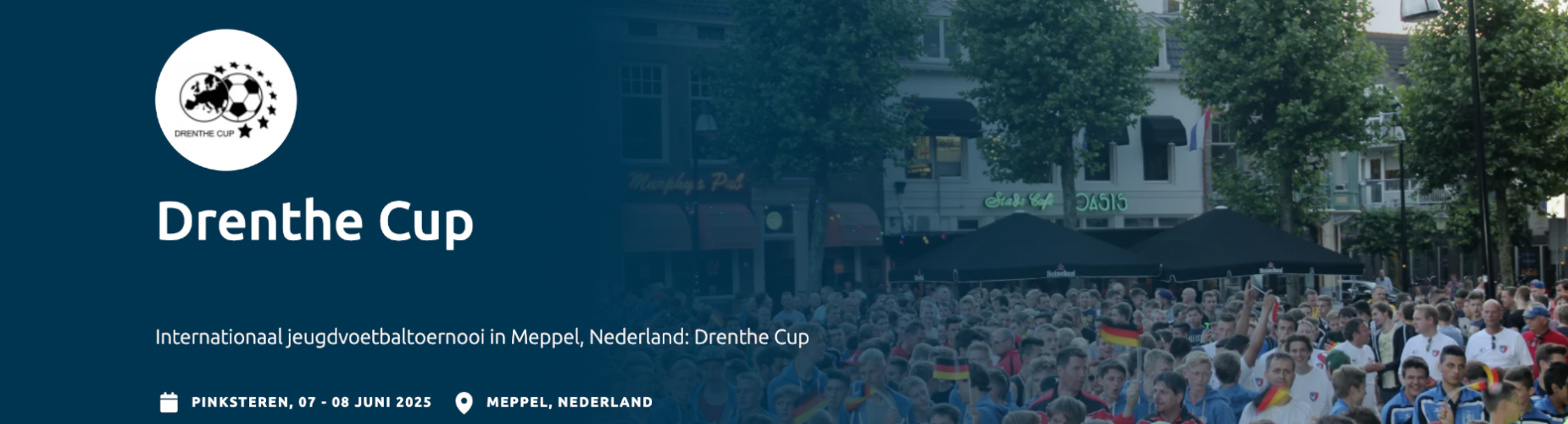 Banner - Drenthe Cup 2025 - Euro-Sportring - Baarn