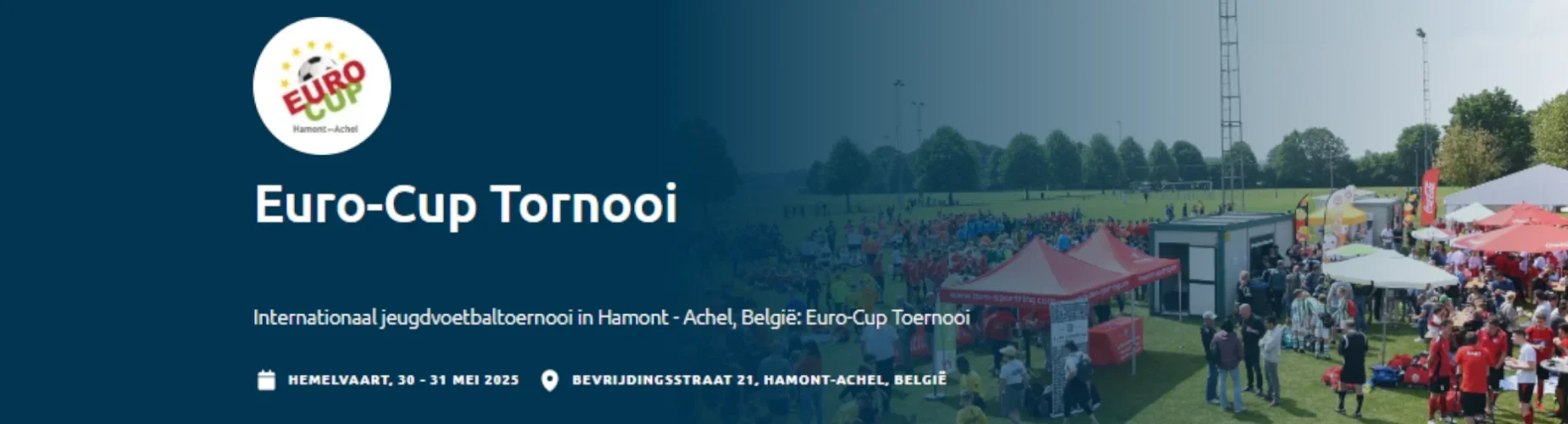 Banner - JO19 - Euro-Cup Tornooi 2025 - Euro-Sportring - Baarn