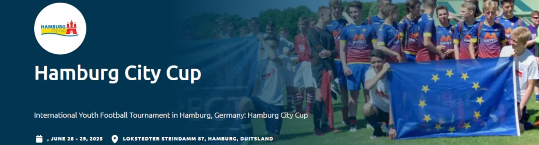 Banner - G15 - Hamburg City Cup 2025 - Euro-Sportring - Baarn