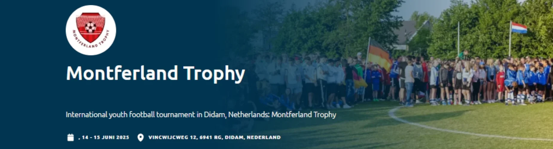 Banner - JO15 - Montferland Trophy 2025 - Euro-Sportring - Baarn