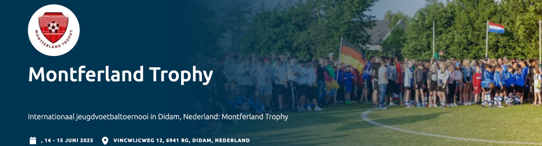 Banner - JO11 - Montferland Trophy 2025 - Euro-Sportring - Baarn