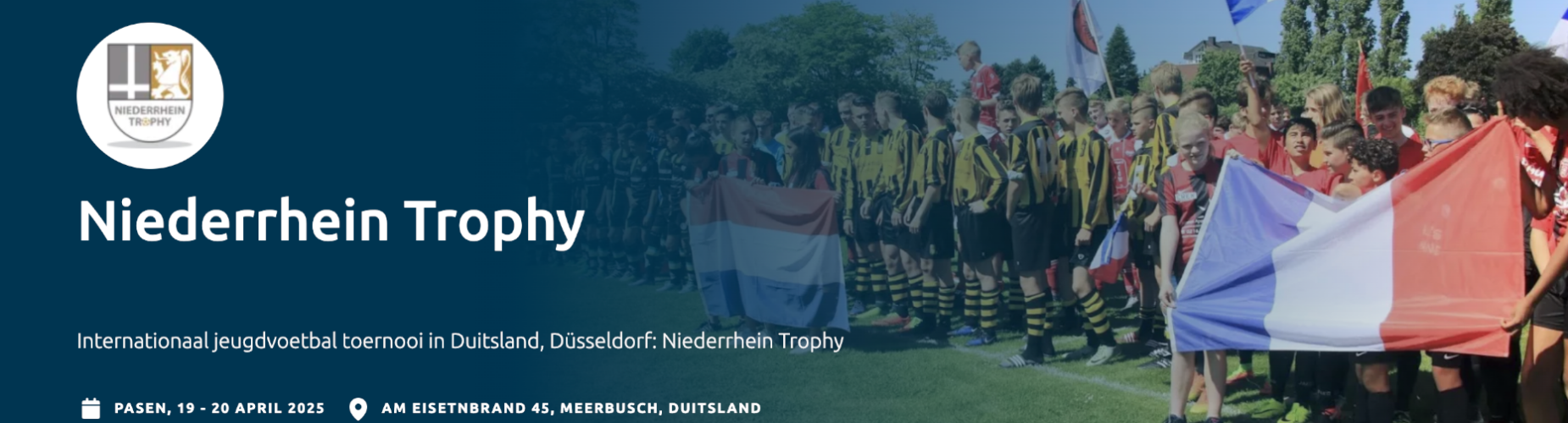 Banner - Niederrhein Trophy 2025 - Euro-Sportring - Baarn