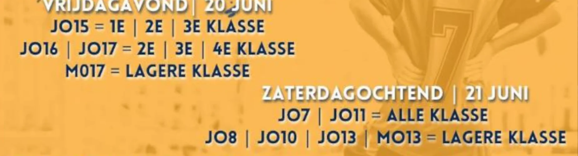 Banner - JO13 - Prinsenland Jeugdtoernooien 2025 - vv Prinsenland - Dinteloord