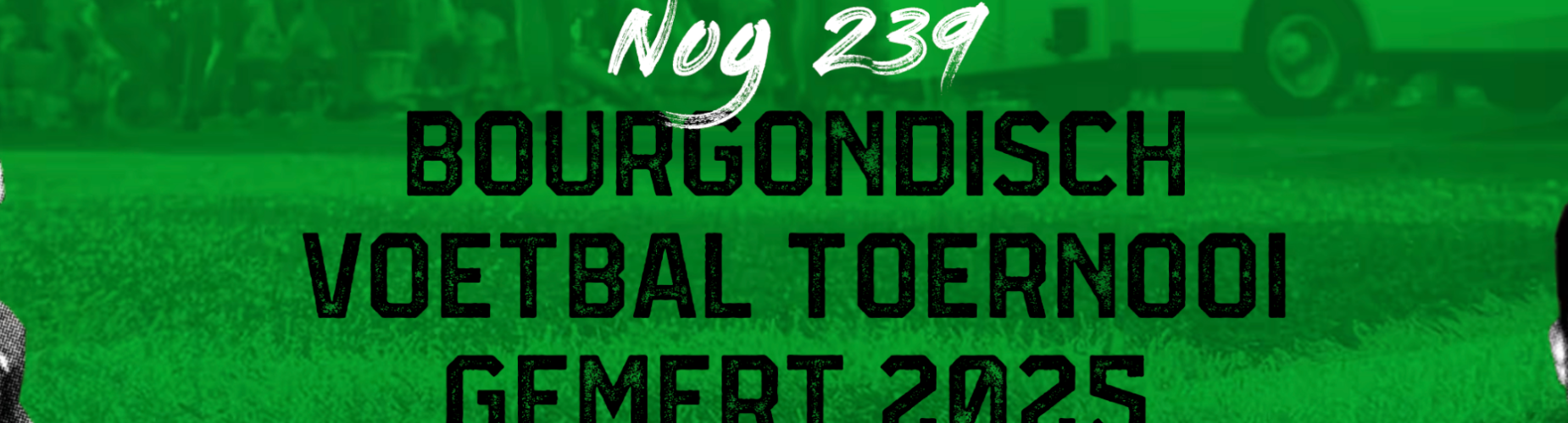 Banner - Bourgondisch Voetbaltoernooi Gemert - VV Gemert - Gemert