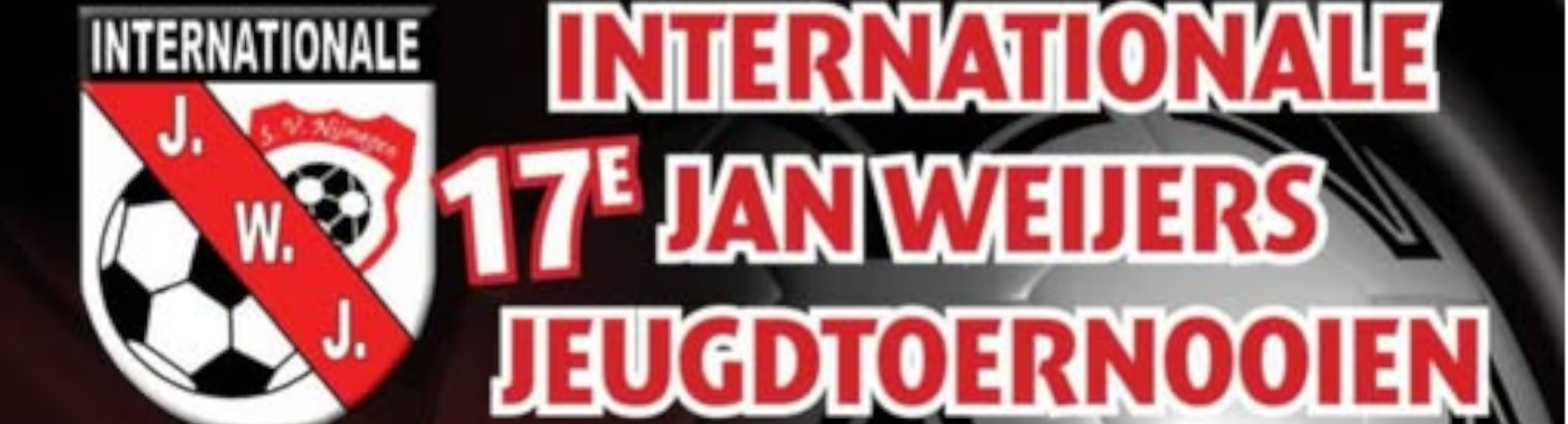 Banner - 17e Jan Weijers Jeugdtoernooien - SV Nijmegen - Nijmegen