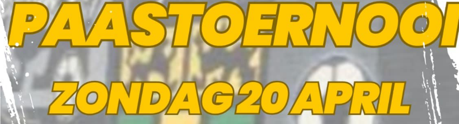 Banner - Rijnmond Paastoernooi 2025 - Rijnmond Hoogvliet Sport - Hoogvliet Rotterdam