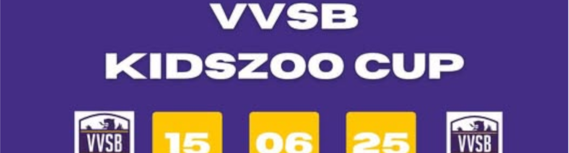 Banner - O7 - VVSB kidszoo Cup 2025 - VVSB - Noordwijkerhout