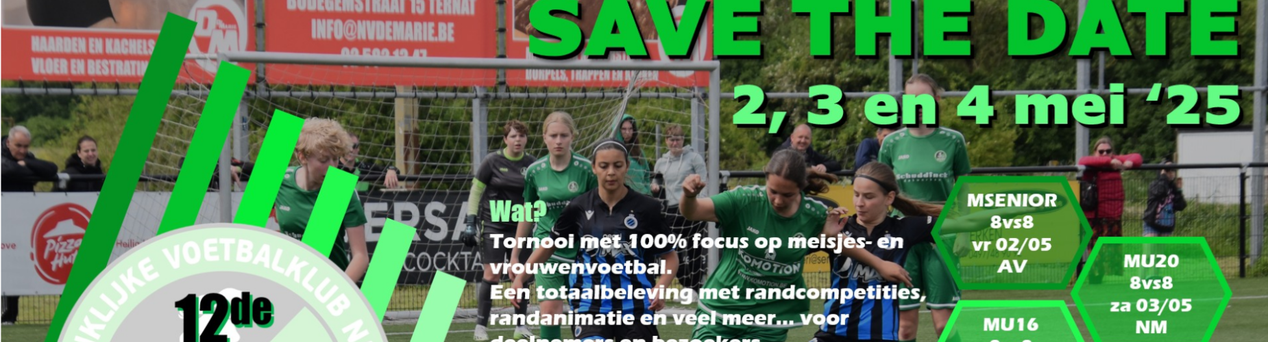 Banner - Divas Cup 2025 - KVK Ninove - Ninove