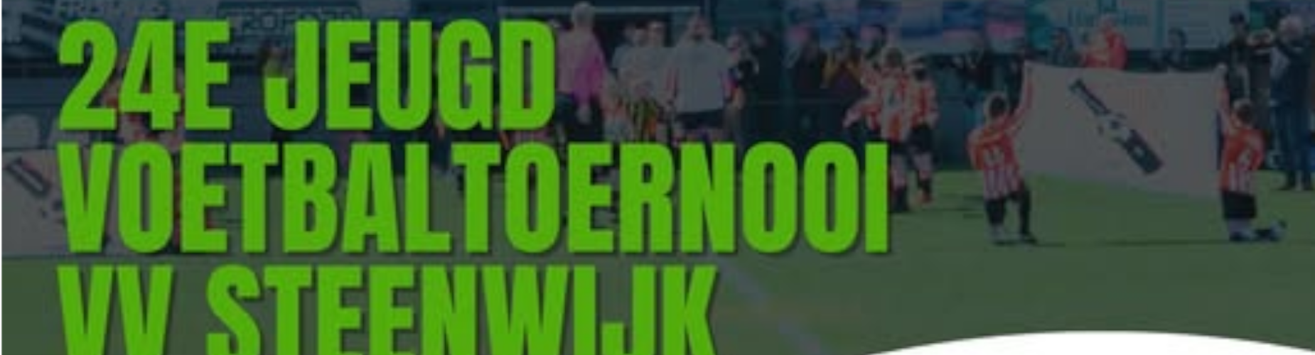 Banner - WBS Infra Jeugdtoernooi - Stols Voetbal - Waddinxveen