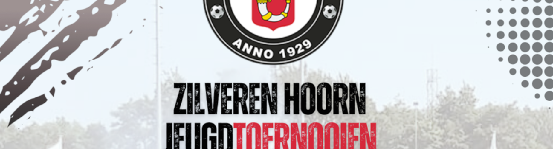 Banner - Zilveren Hoorn Jeugdtoernooi 2025 - vv Nieuwenhoorn - Hellevoetsluis