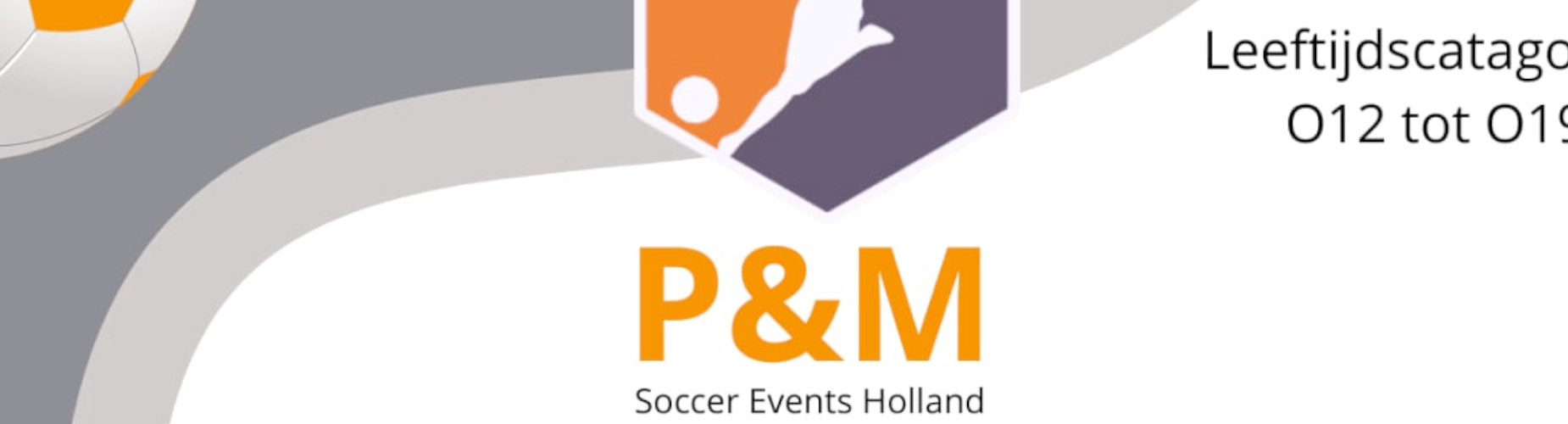 Banner - Wintercup Holland Jeugd 2025 - P&M Soccer Events Holland - Bunschoten-Spakenburg