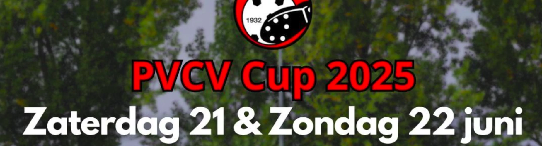 Banner - PVCV Cup 2025 - Stols Voetbal - Waddinxveen