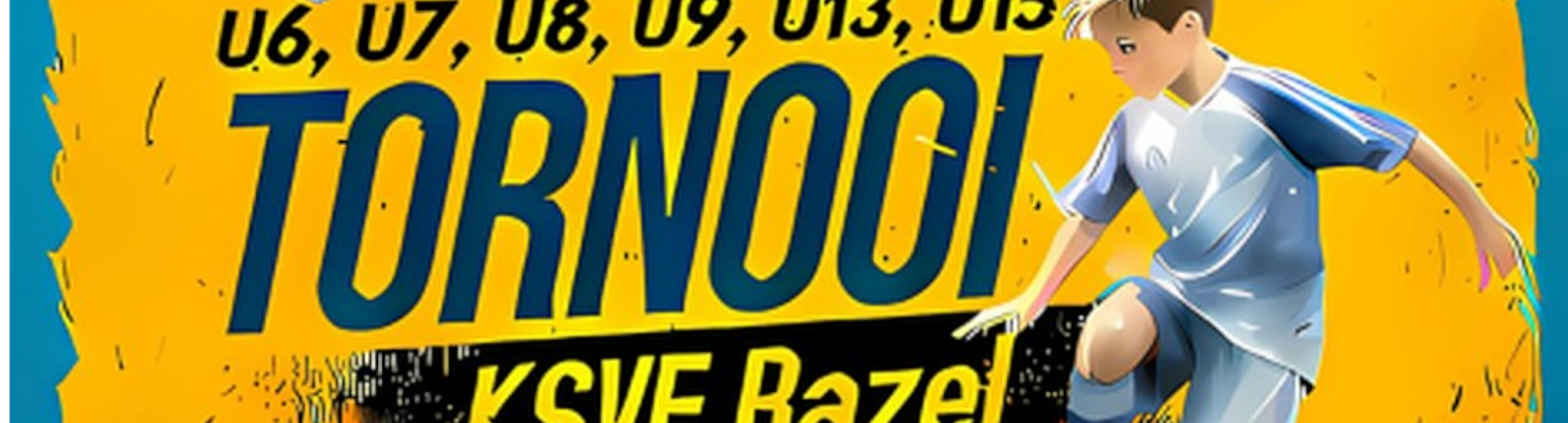 Banner - Jeugdtornooi KSVE Bazel - KSVE Bazel - Kruibeke