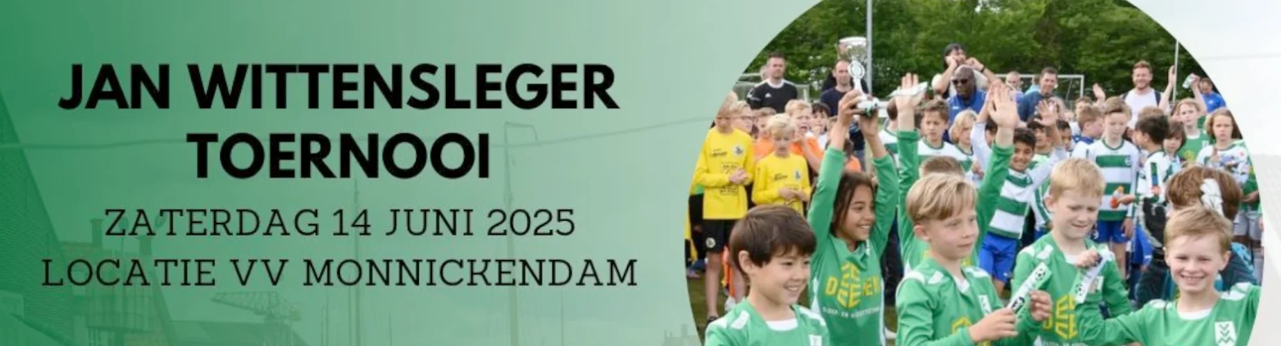 Banner - JO15 - Jan Wittenslager Toernooi 2025 - vv Monnickendam - Monnickendam