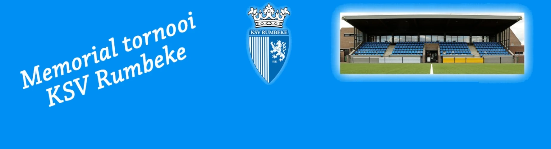 Banner - Memorial Toernooi KSV Rumbeke - KSV Rumbeke - Roeselare