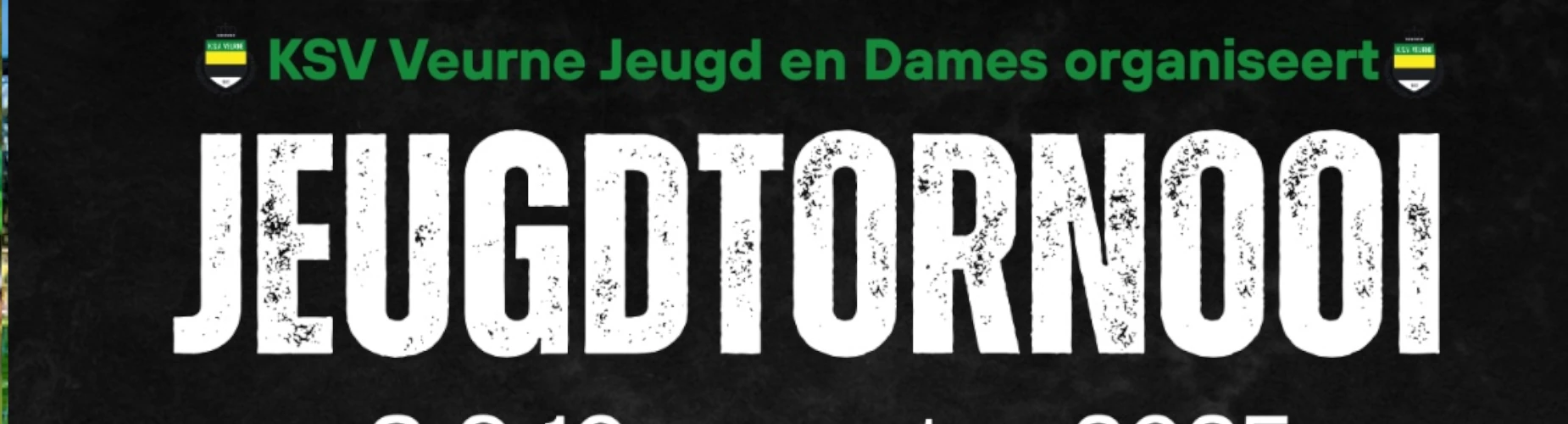 Banner - KSV Veurne Jeugdtornooi 2025 - KSV Veurne - Veurne