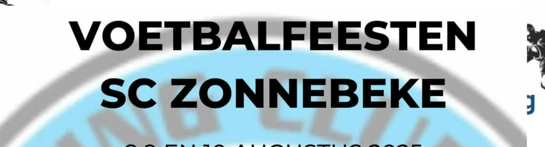 Banner - SC Zonnebeke Zomerfeesten - SC Zonnebeke - Zonnebeke