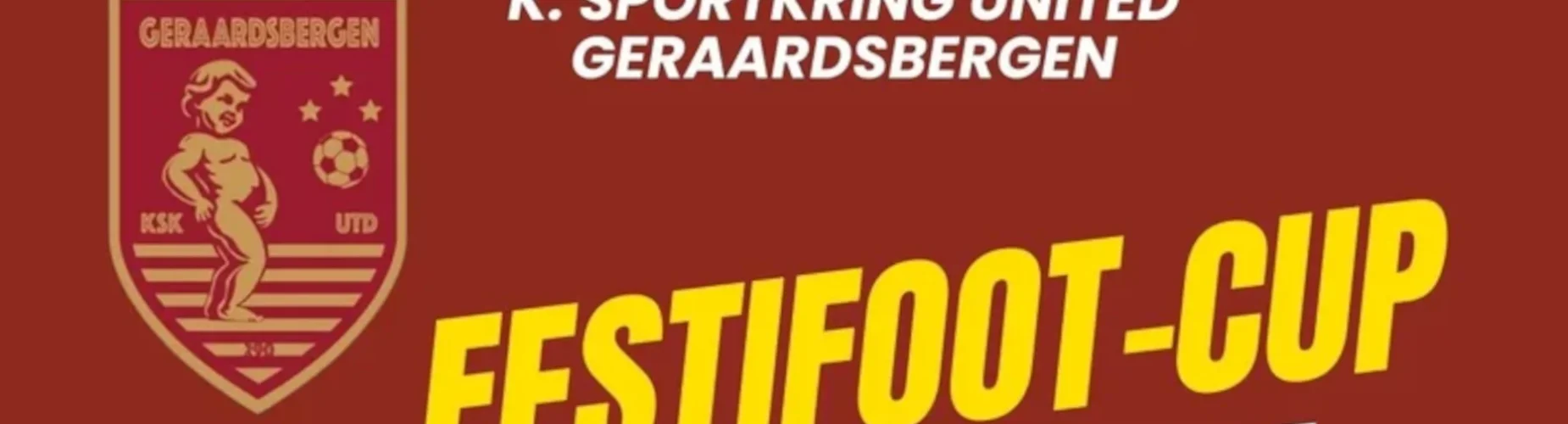 Banner - U9 - Festifood Cup - KSK United Geraardsbergen - Geraardsbergen