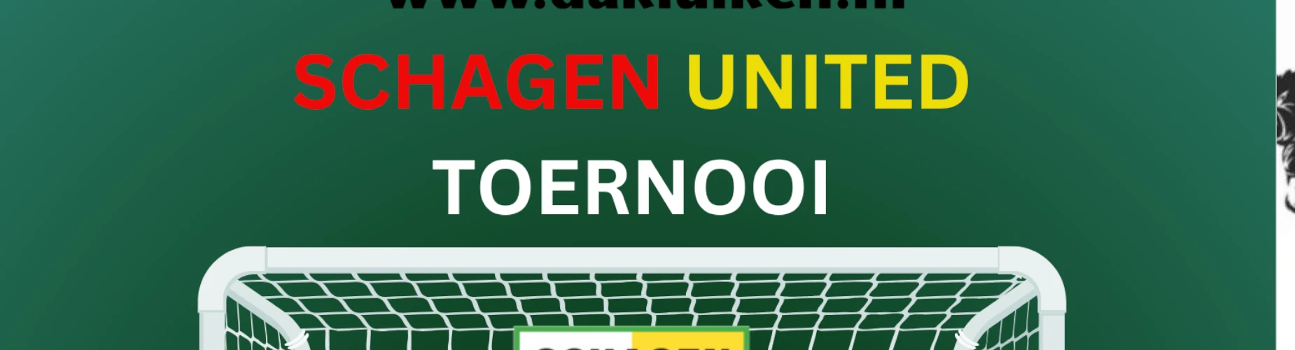 Banner - Schagen United Gorter Luiken Toernooi - Schagen United - Schagen