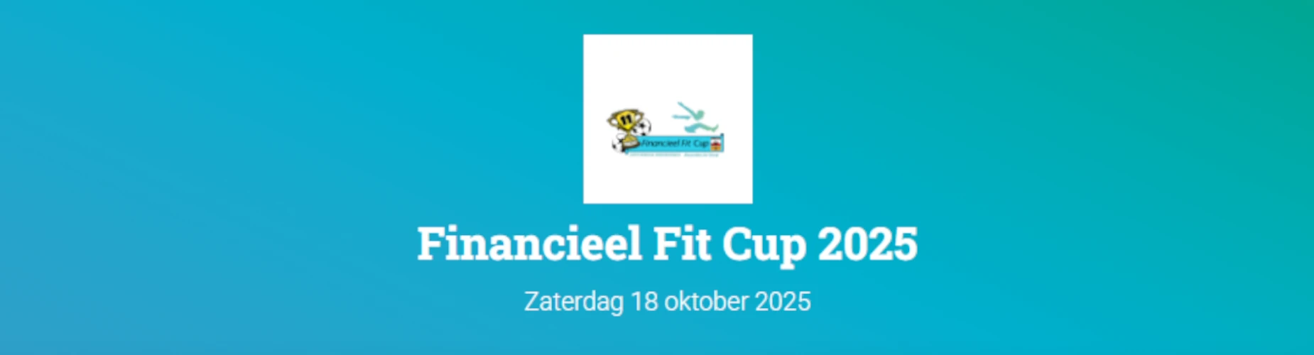 Banner - vv Steen Financieel Fit Cup 2025 - vv Steen - Sint Jansteen
