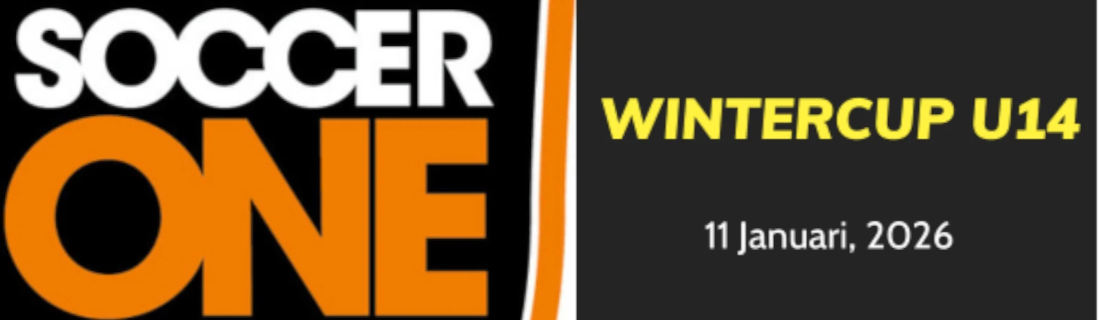 Banner - Wintercup U14 - SoccerOne Tournaments