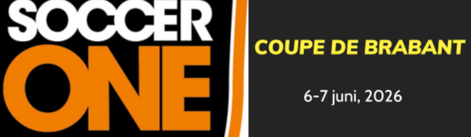 Banner - Coupe de Brabant - SoccerOne Tournaments