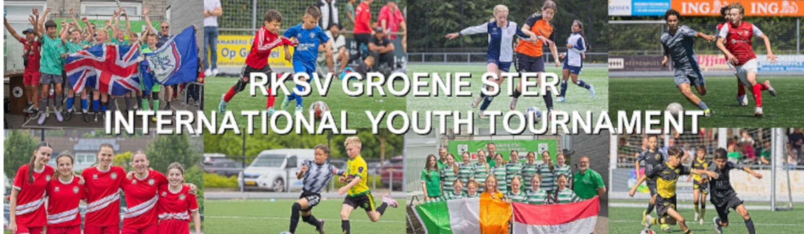 Banner - Internationaal jeugdtoernooi RKSV Groene Ster - RKSV Groene Ster - Heerlen