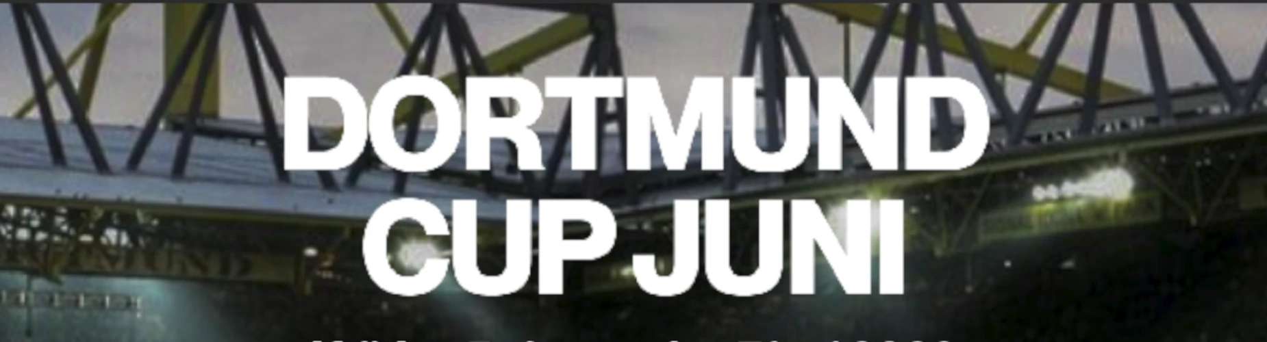 Banner - Dortmund Cup Juni - Stols Voetbal - Waddinxveen