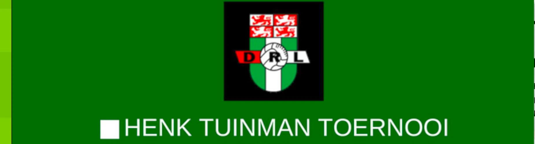 Banner - JO11-3 - Henk Tuinman Toernooi 2026 - sv DRL - Rotterdam