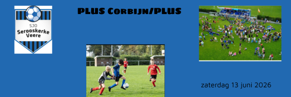 Banner - PLUS Corbijn/PLUS - SJO Serooskerke/Veere - Veere