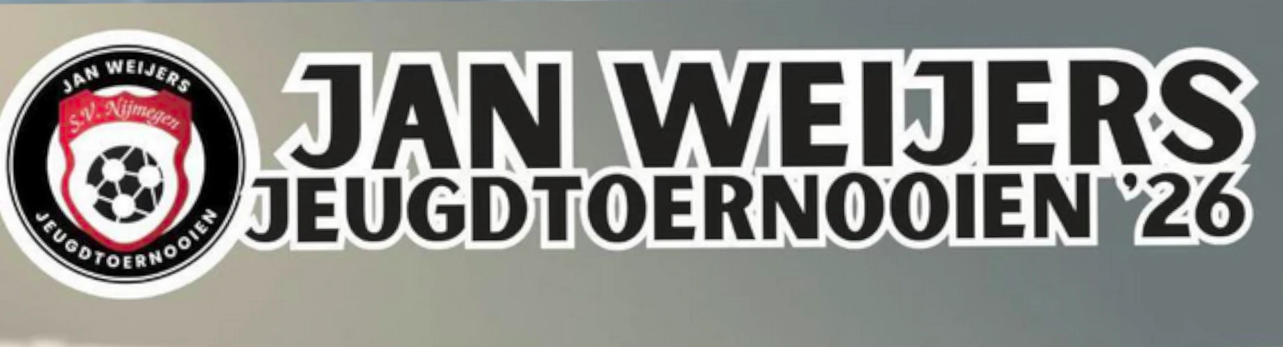 Banner - 18e Jan Weijers Jeugdtoernooien - SV Nijmegen - Nijmegen