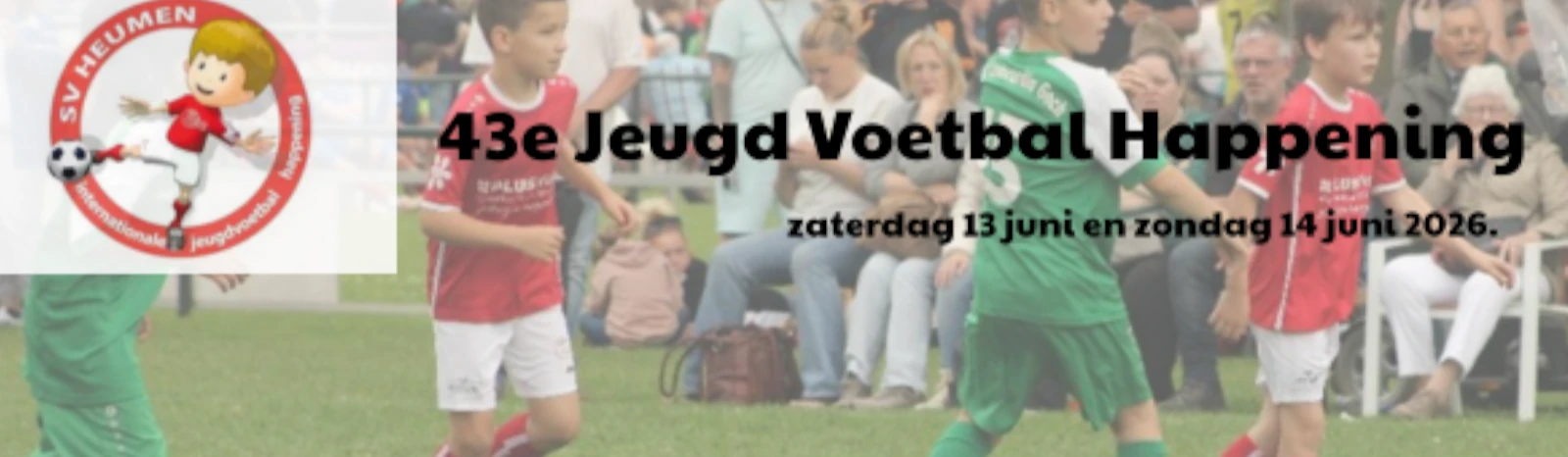 Banner - 43e Jeugd Voetbal Happening - Sv Heumen - Heumen