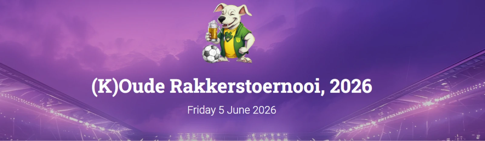 Banner - (K)Oude Rakkerstoernooi 2026 - DZOH - Emmen